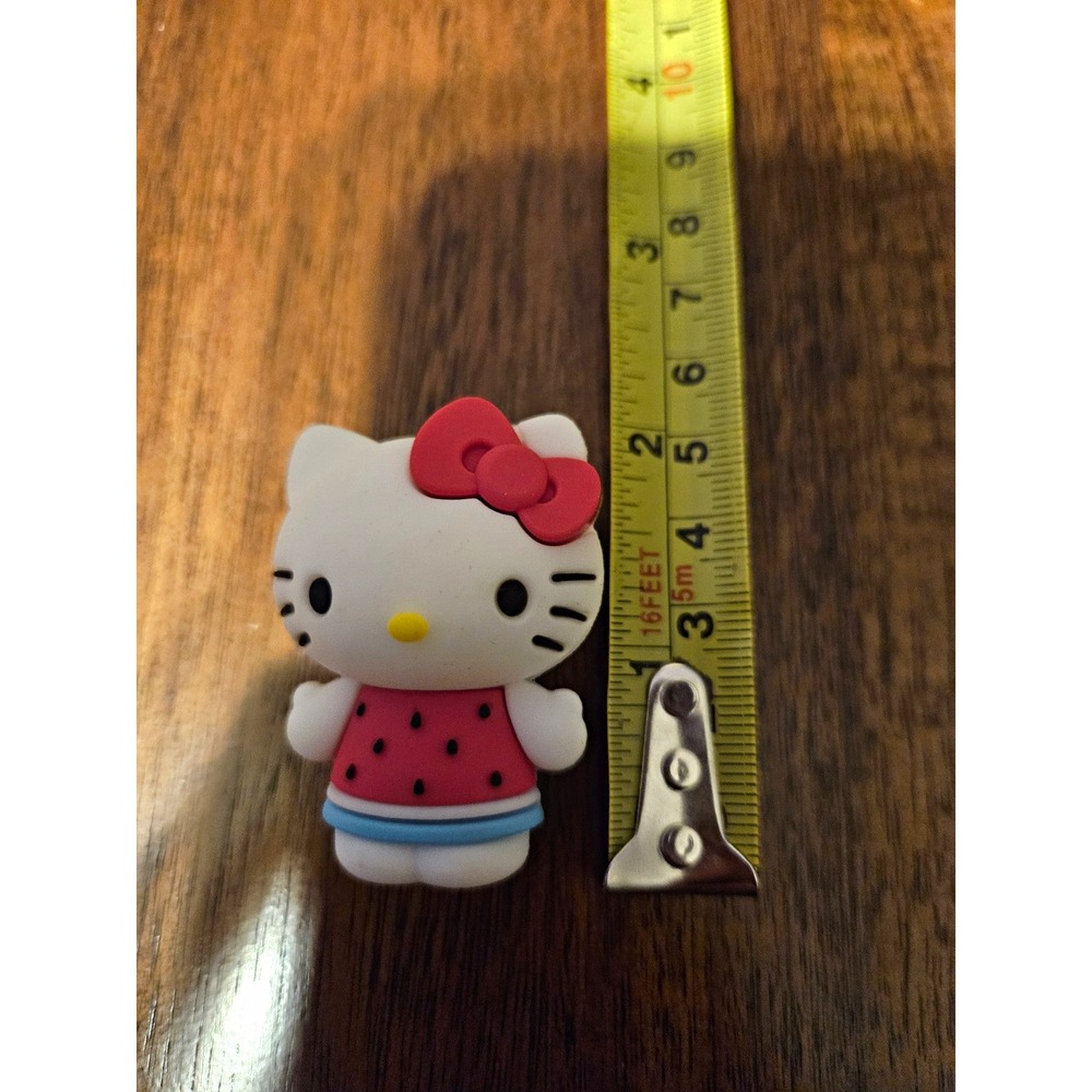 Kawaii Coquette Kidcore Rare 2024 Sanrio Hello Kitty Watermelon Dress Figure 2"